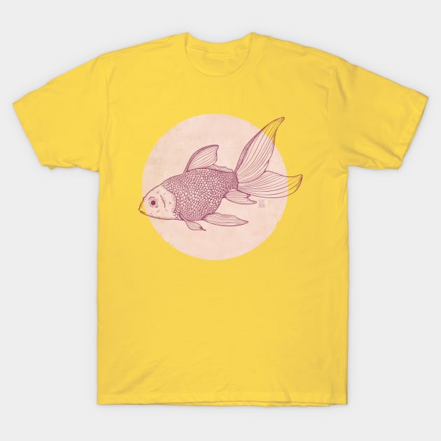 Goldfish T-Shirt by mikekoubou